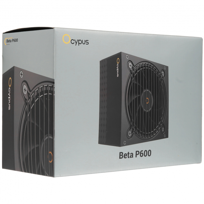 Блок питания 600W Ocypus Beta P600 BK
