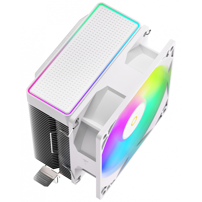 Кулер Ocypus Gamma A20 WH ARGB (92 мм, 2 тепловые трубки, TDP 100 Вт, 3‑pin, ARGB-подсветка)