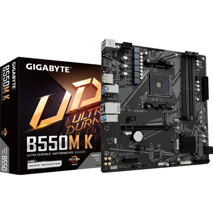 Материнская плата Gigabyte B550M K (V1.1) DDR4