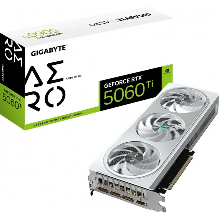 Видеокарта Gigabyte GeForce RTX 5060 TI AERO OC 8G