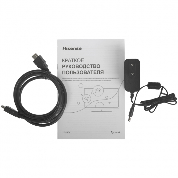 Монитор 27" Hisense 27N3Q IPS 1920x1080, 144 Гц, 5 мс, 16:9