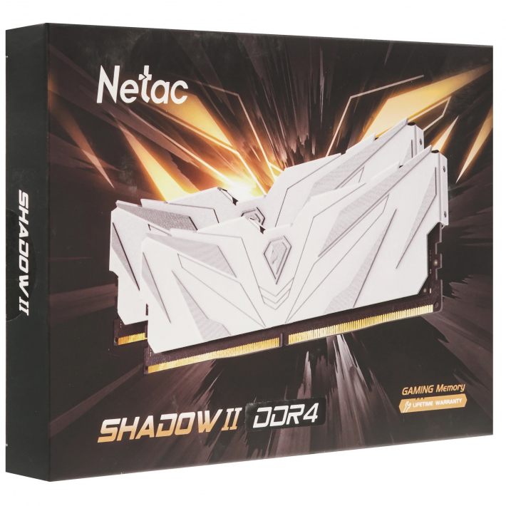 Оперативная память Netac Shadow III, DDR4, 16GB (2x8GB), 3200 MHz, CL16