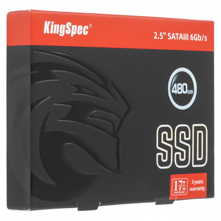 Накопитель SSD 2.5" KingSpec 480Gb P4 Series