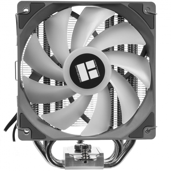 Кулер Thermalright Assassin King 120 SE ARGB (120 мм, алюминий+медь, ARGB-подсветка, LGA 1851/1700/1200/115x/AM5/AM4, TDP до 180 Вт, серебристый