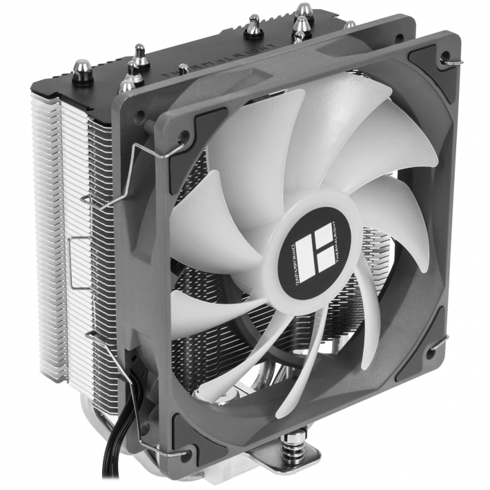 Кулер Thermalright Assassin King 120 SE ARGB (120 мм, алюминий+медь, ARGB-подсветка, LGA 1851/1700/1200/115x/AM5/AM4, TDP до 180 Вт, серебристый