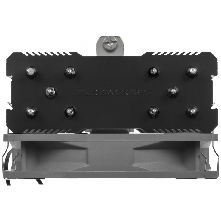 Кулер Thermalright Assassin King 120 SE ARGB (120 мм, алюминий+медь, ARGB-подсветка, LGA 1851/1700/1200/115x/AM5/AM4, TDP до 180 Вт, серебристый