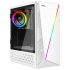 Корпус Ginzzu SL220 White FAN 12LED USB3.0 Window