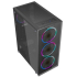 Корпус Ginzzu SL600 FAN 12LED*4 USB3.0