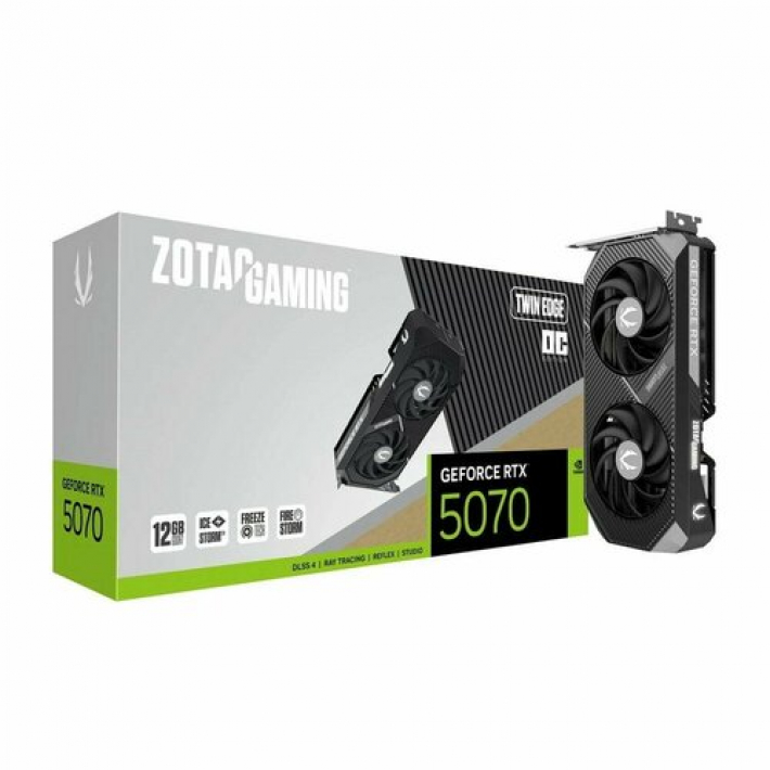 Видеокарта Zotac GeForce RTX 5070 GAMING Twin Edge 12 Гб